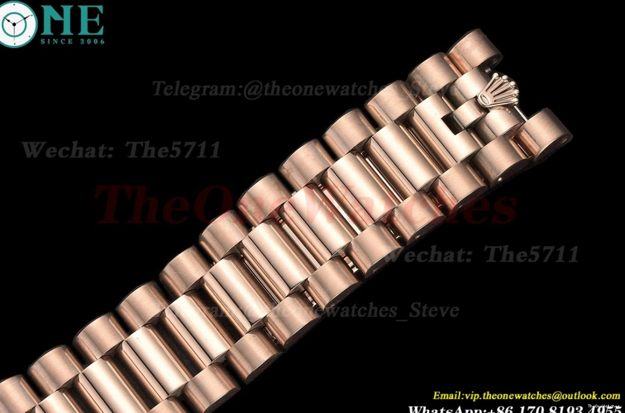 MY8215 GDF Daydate RG RG Dial White 40mm 0110